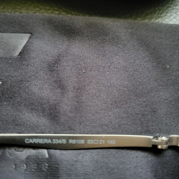 Carrera Gun Metal Blue Silver Sunglasses - Picture 3 of 5